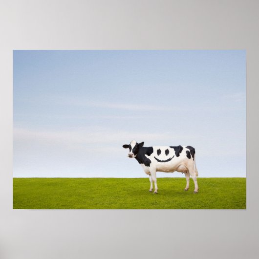 Poster Images Getty | Vache à visage souriant (Devant)