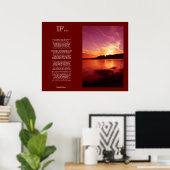 Poster Images spirituelles (Bureau à domicile)