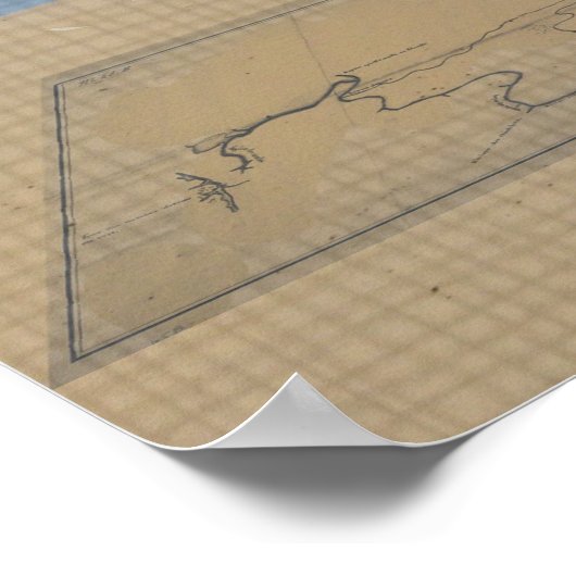 Poster Imaginaire à vapeur à fluide (Coin)