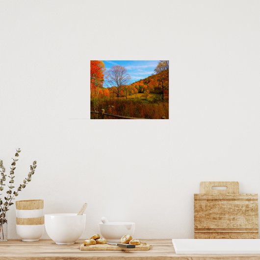 Poster Imaginaire automne (Cuisine)