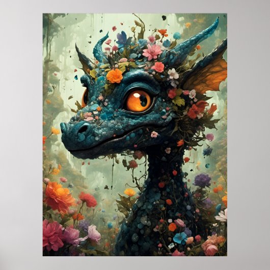 Poster Imaginaire Baby Dragon (Devant)