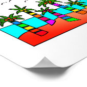 Poster Imaginaire Beach (Coin)