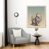 Poster Imaginaire Cat l Misty Meow | Chat ailé [1/4]