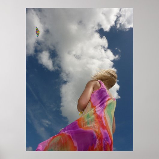 Poster Imaginaire cerf-volant (Devant)