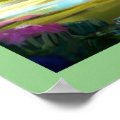 Poster Imaginaire Château Joyeux Paysage 2 (Coin)