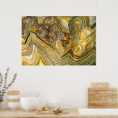 Poster Imaginaire Crazy Lace Agate Opus 01 (Cuisine)