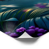 Poster Imaginaire Cute Chameleon Comme Giraffe (Coin)