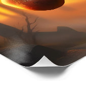 Poster Imaginaire Cute Kickboxer Squirrel Forest (Coin)