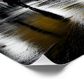 Poster Imaginaire Cute Vivid Manteau Jaune Paris (Coin)