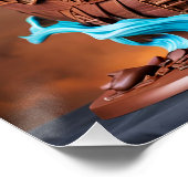 Poster Imaginaire Cute Vivid Pirate Ship Cake (Coin)