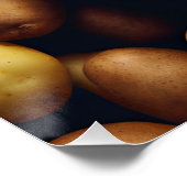 Poster Imaginaire Cute Vivid Pomme de terre drôle Créatur (Coin)