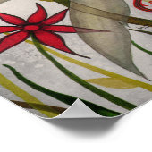 Poster Imaginaire de fée Scarlet par Molly Harrison (Coin)