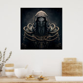 Poster Imaginaire de guerrier de l'affiche (Cuisine)