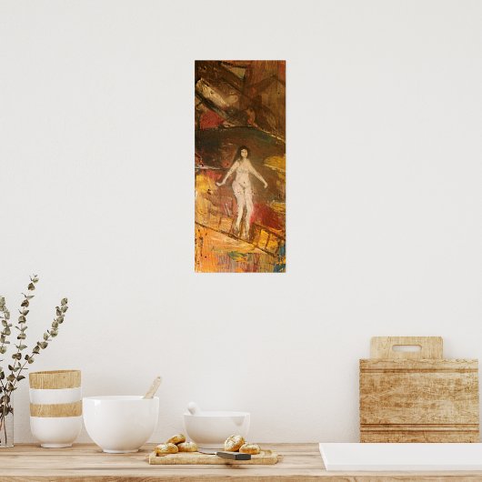 Poster Imaginaire DE VOYAGE ACIDE MARCHE (Cuisine)