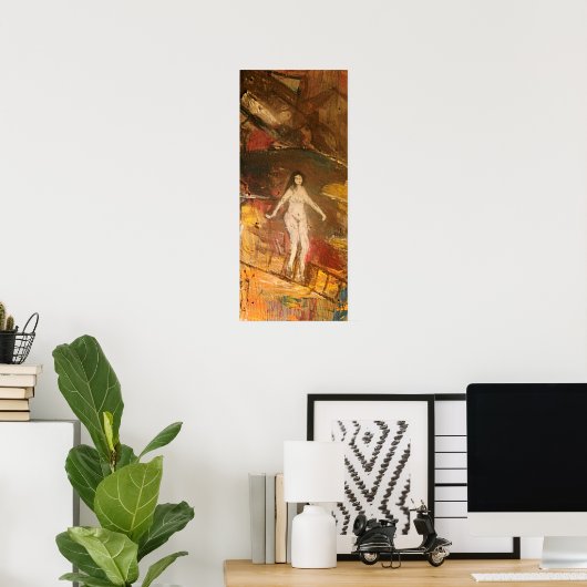 Poster Imaginaire DE VOYAGE ACIDE MARCHE (Bureau à domicile)