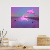 Poster imaginaire d'eau 3D (Cuisine)