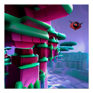 Poster Imaginaire d'hiver