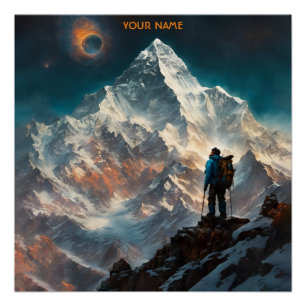 Poster Imaginaire Fleurs Vivides mignonnes Everest Alpini