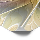 Poster Imaginaire Floral Gold Eggplant Art Fractal Abstra (Coin)