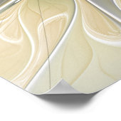 Poster Imaginaire Floral Gold Eggplant Art Fractal Abstra (Coin)