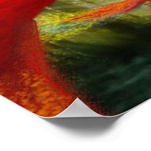 Poster Imaginaire forestier 1 (Coin)