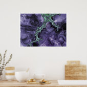 Poster Imaginaire fractal 11 (Cuisine)