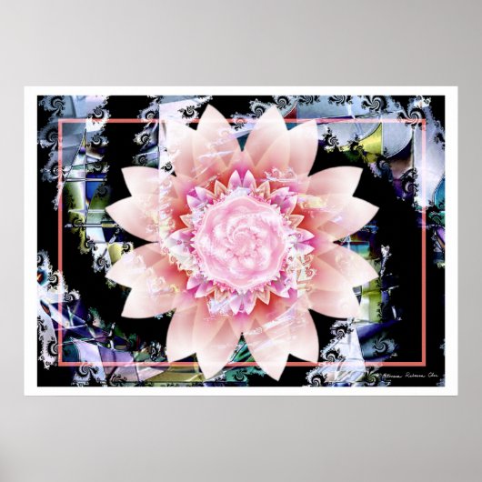 Poster Imaginaire fractal 12 (Devant)