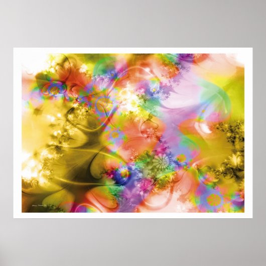 Poster Imaginaire fractal 16 (Devant)