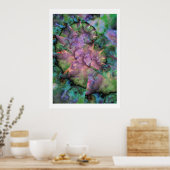 Poster Imaginaire fractal 21 (Cuisine)