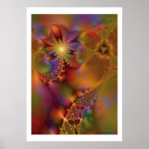 Poster Imaginaire fractal 25