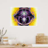 Poster Imaginaire fractal 5 (Cuisine)