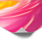 Poster Imaginaire Fuchsia Fairy Flowers & Papillons (Coin)