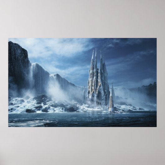 Poster Imaginaire gothique ou temple expiatoire (Devant)