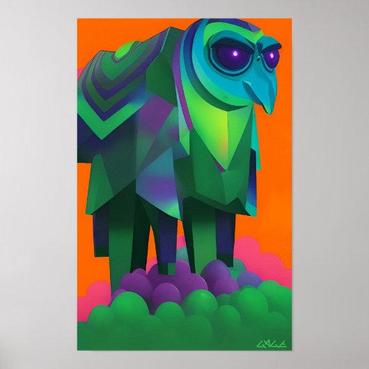 Poster Imaginaire Hawkish Ken Gage (Devant)