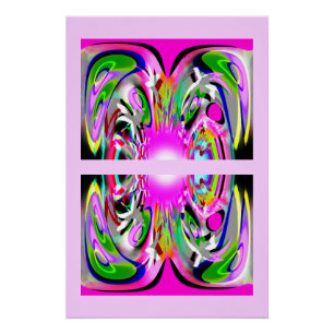 Poster Imaginaire jumeau art décoratif
