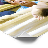 Poster Imaginaire mignon deux lutteurs Sumo (Coin)