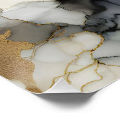 Poster Imaginaire mignonne japonaise fille chat (Coin)