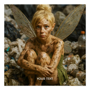 Poster Imaginaire mignonne petite créature sale