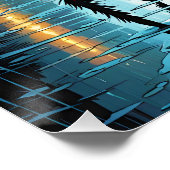 Poster Imaginaire mignonne Vivid Spider pluie parapluie (Coin)