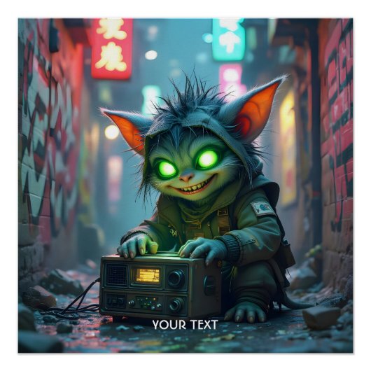 Poster Imaginaire Musique mignonne Joy Street (Devant)