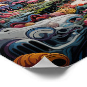 Poster Imaginaire psychédélique (Coin)