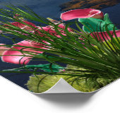 Poster Imaginaire royaumes de paysages magiques (Coin)