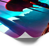 Poster Imaginaire Sci-fi Chat Guerrier Art numérique Post (Coin)