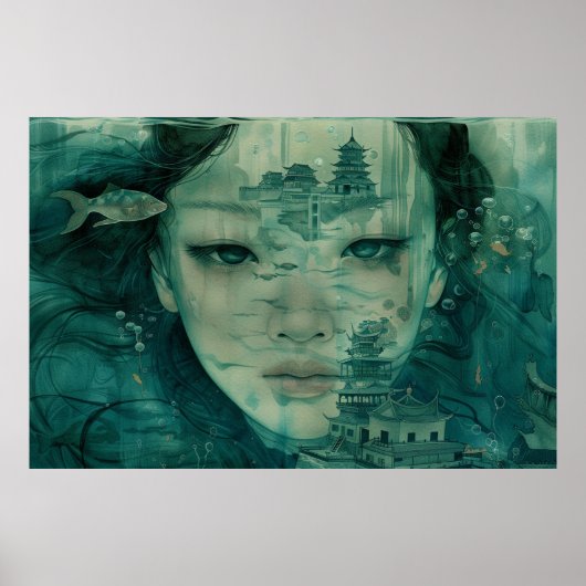 Poster Imaginaire sous-marin (Devant)