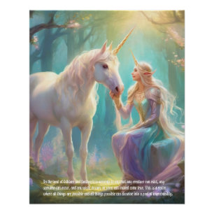 Poster Imaginaire Unicorn