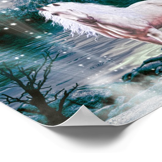 Poster Imaginaire Unicorn (Coin)