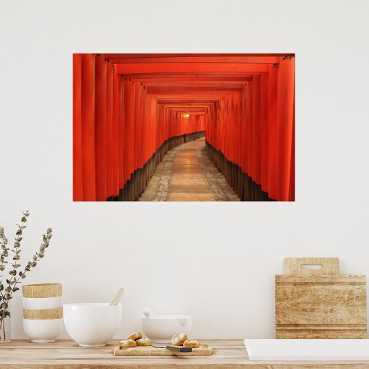 Poster Imaginaire Vermillion (Cuisine)