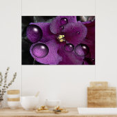 Poster Imaginaire violet africain (Cuisine)