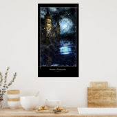 Poster Imaginaires lune (Cuisine)
