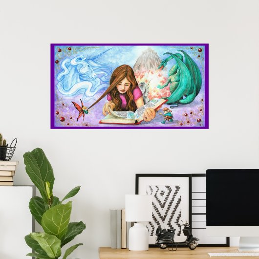 Poster Imagination (Bureau à domicile)